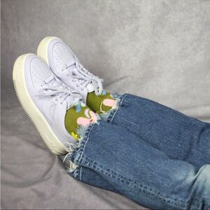 Nike Platform AF1 Sage Low LX